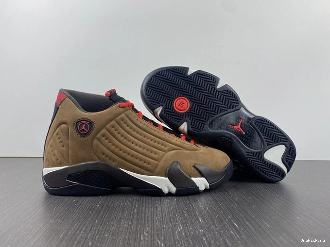 One Kick Winterized Archaeo 4189 DO9406- Retro 14 QuickDry Brown Jordan 1014